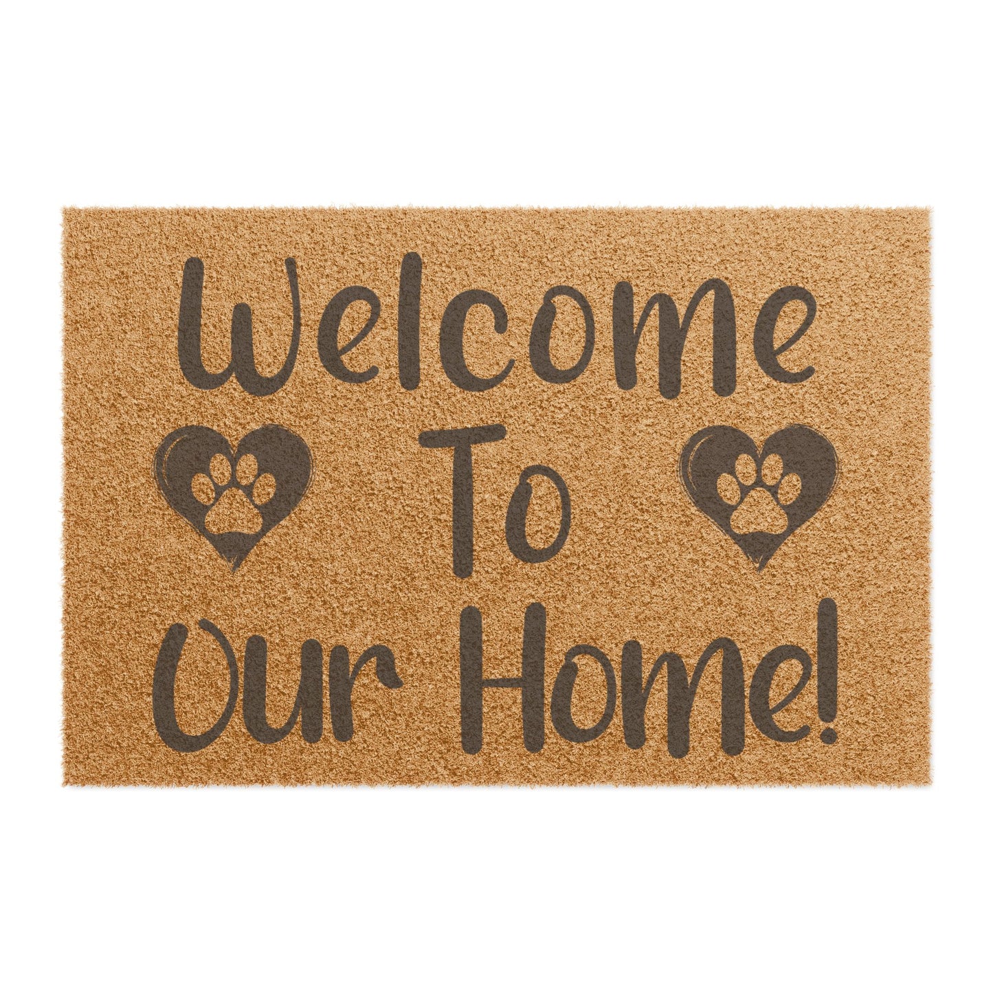 Welcome to Our Home Door Mat