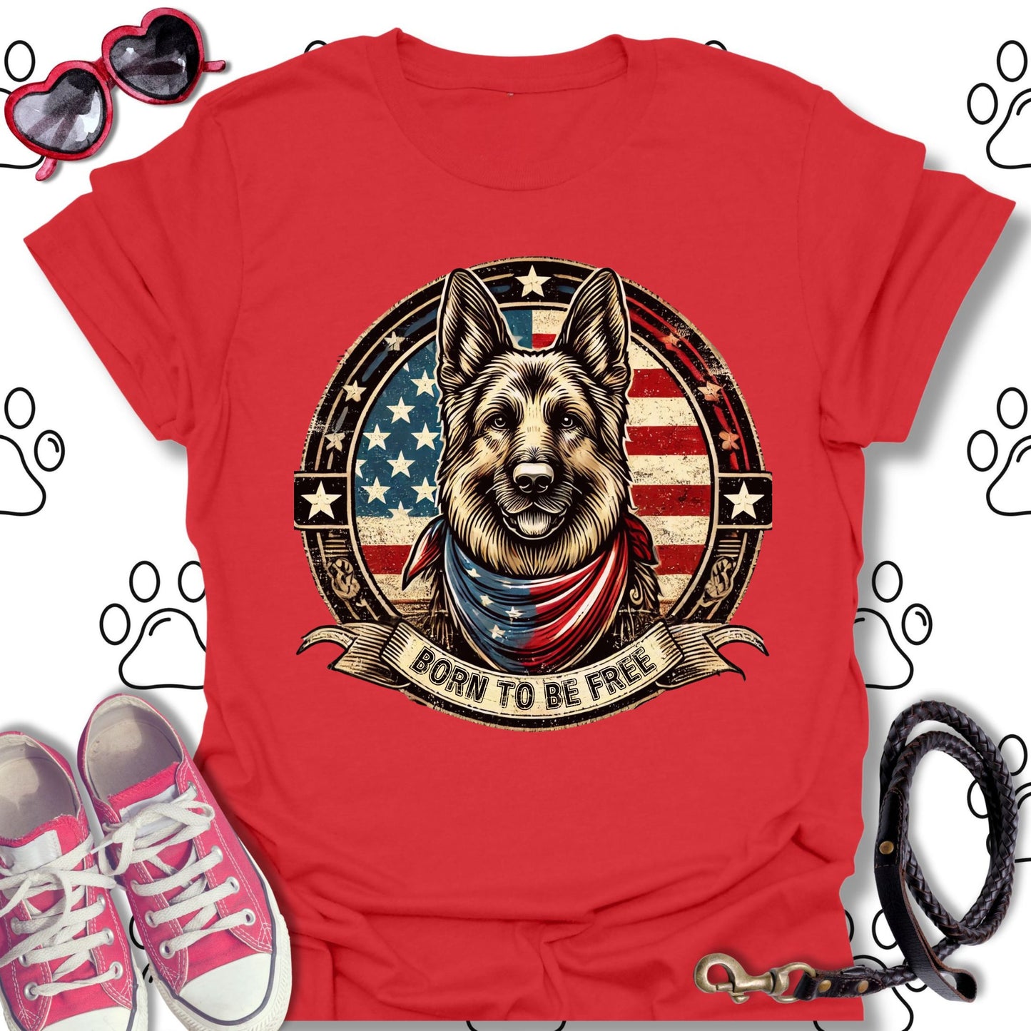 Born to Be Free German Shepherd