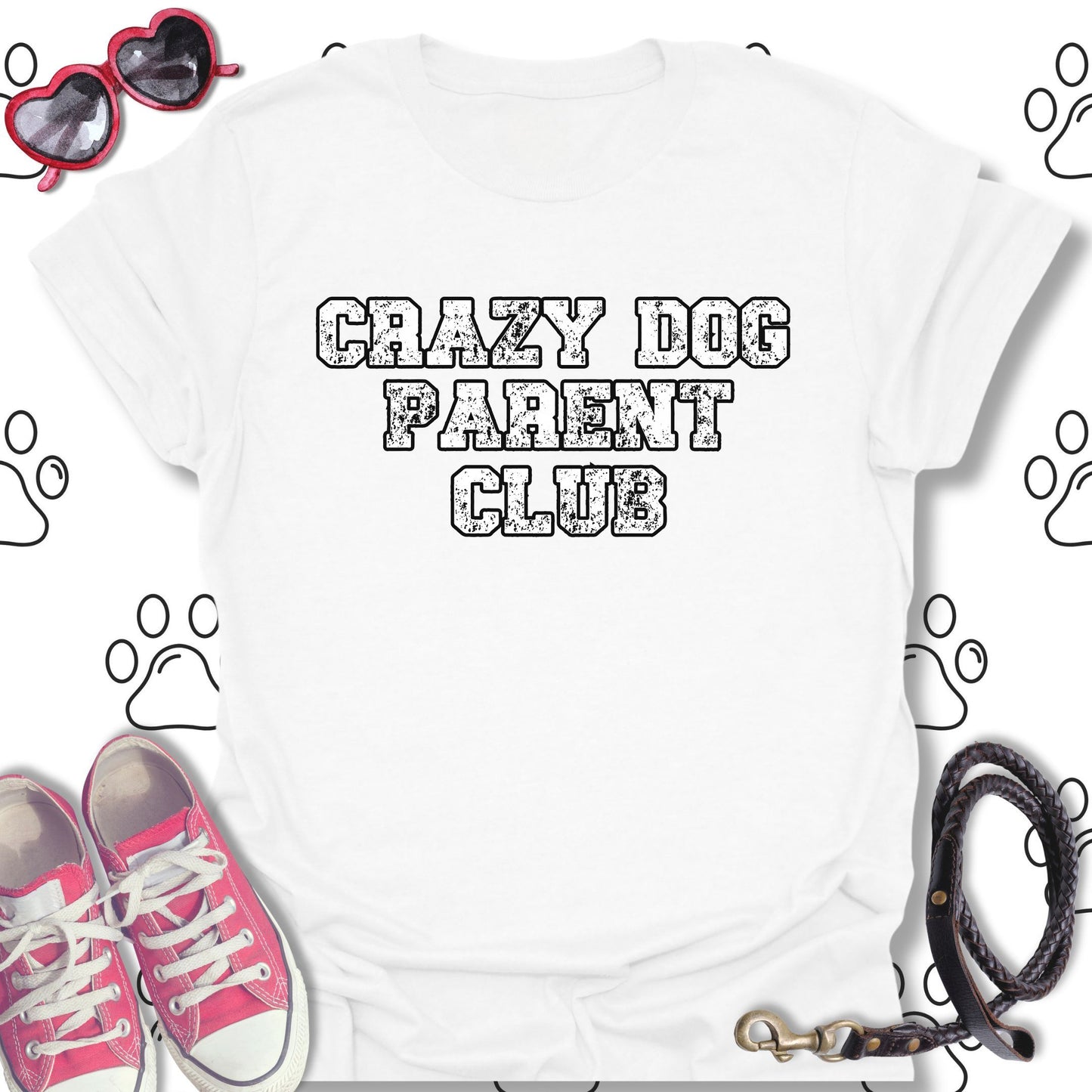 Crazy Dog Parent Club T-Shirt