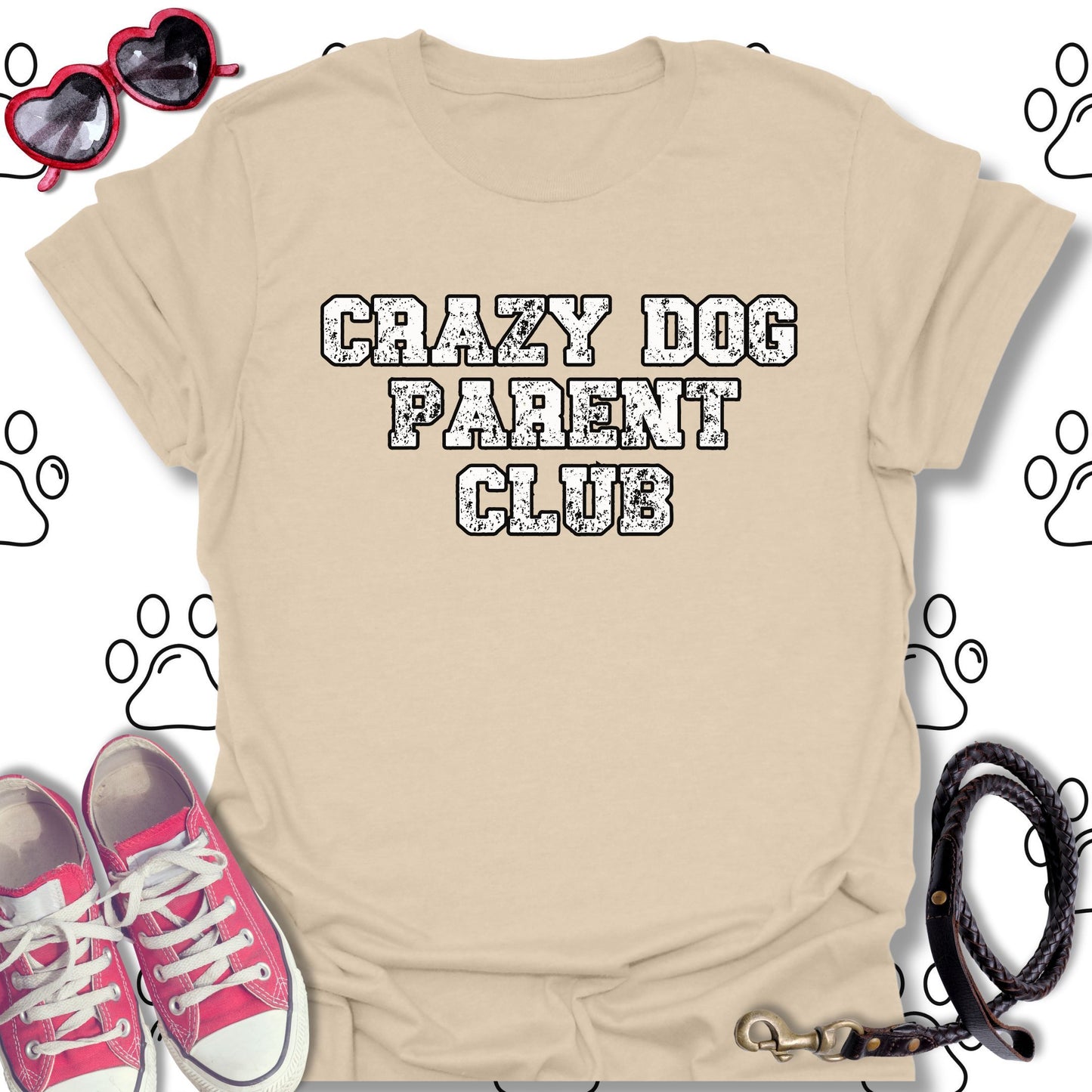 Crazy Dog Parent Club T-Shirt
