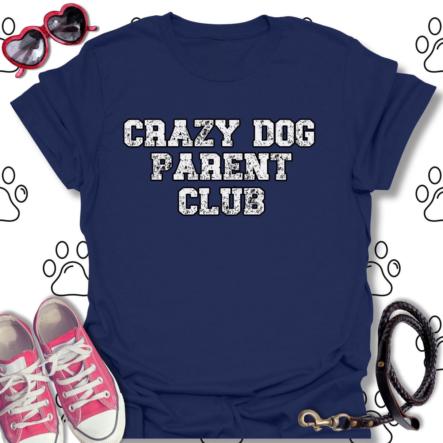 Crazy Dog Parent Club T-Shirt