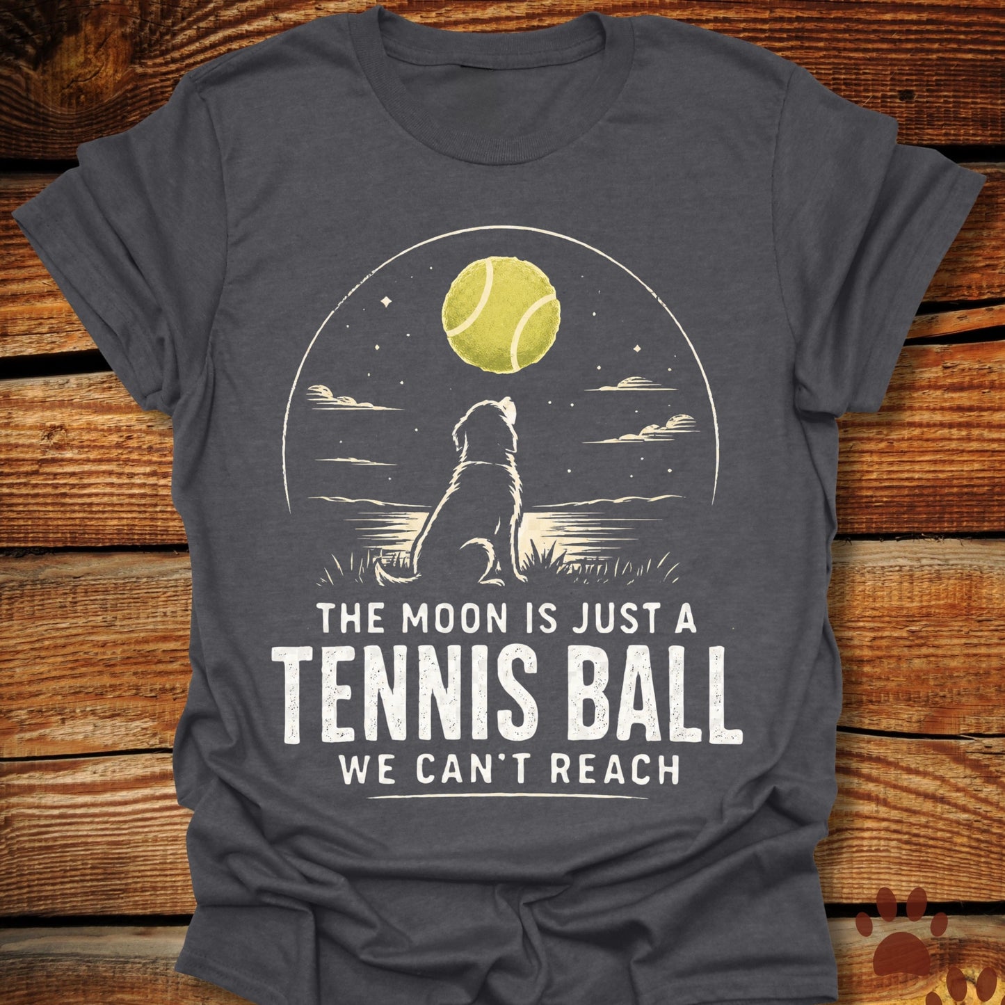 Moon Is A Tennis Ball T-Shirt