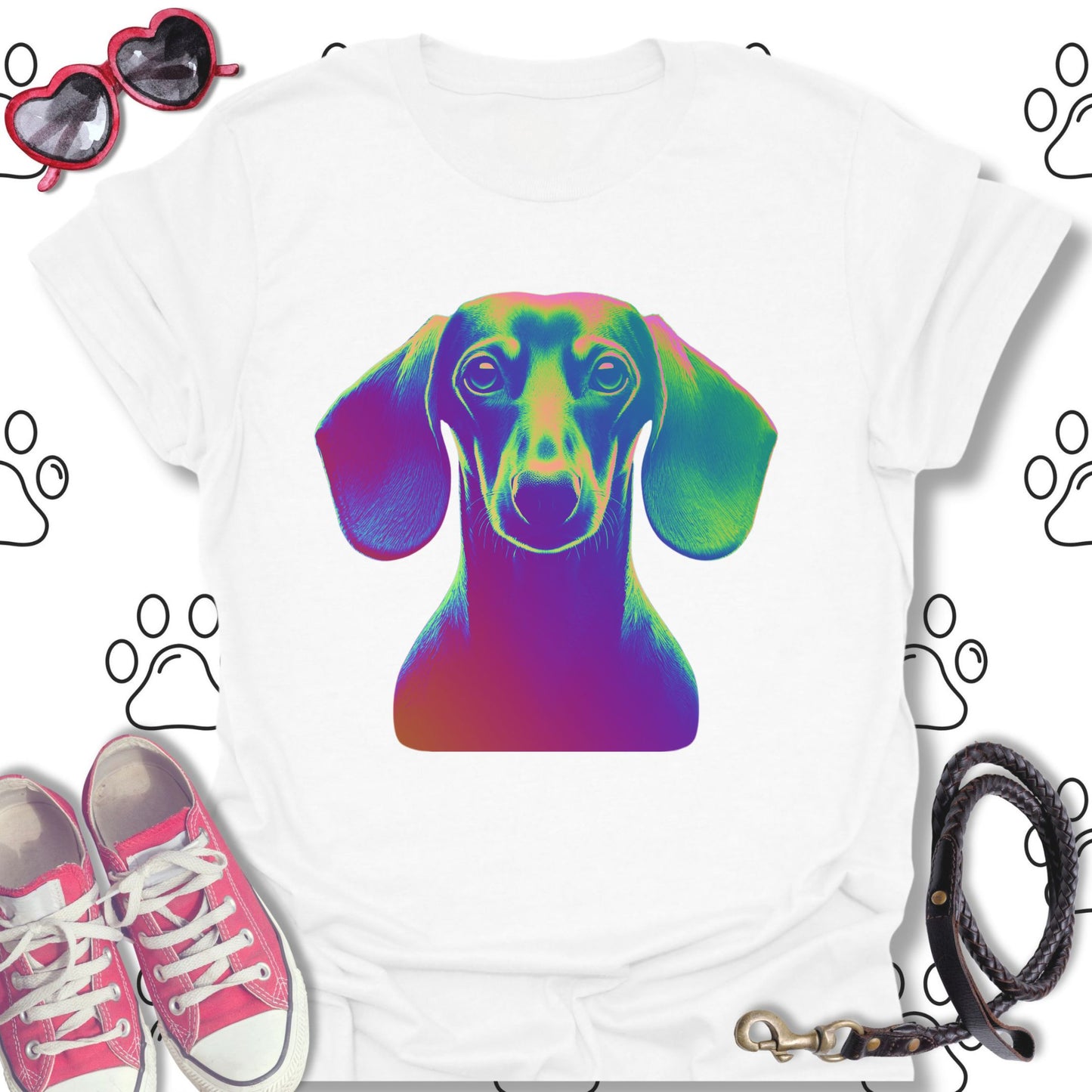Psychedelic Dachshund