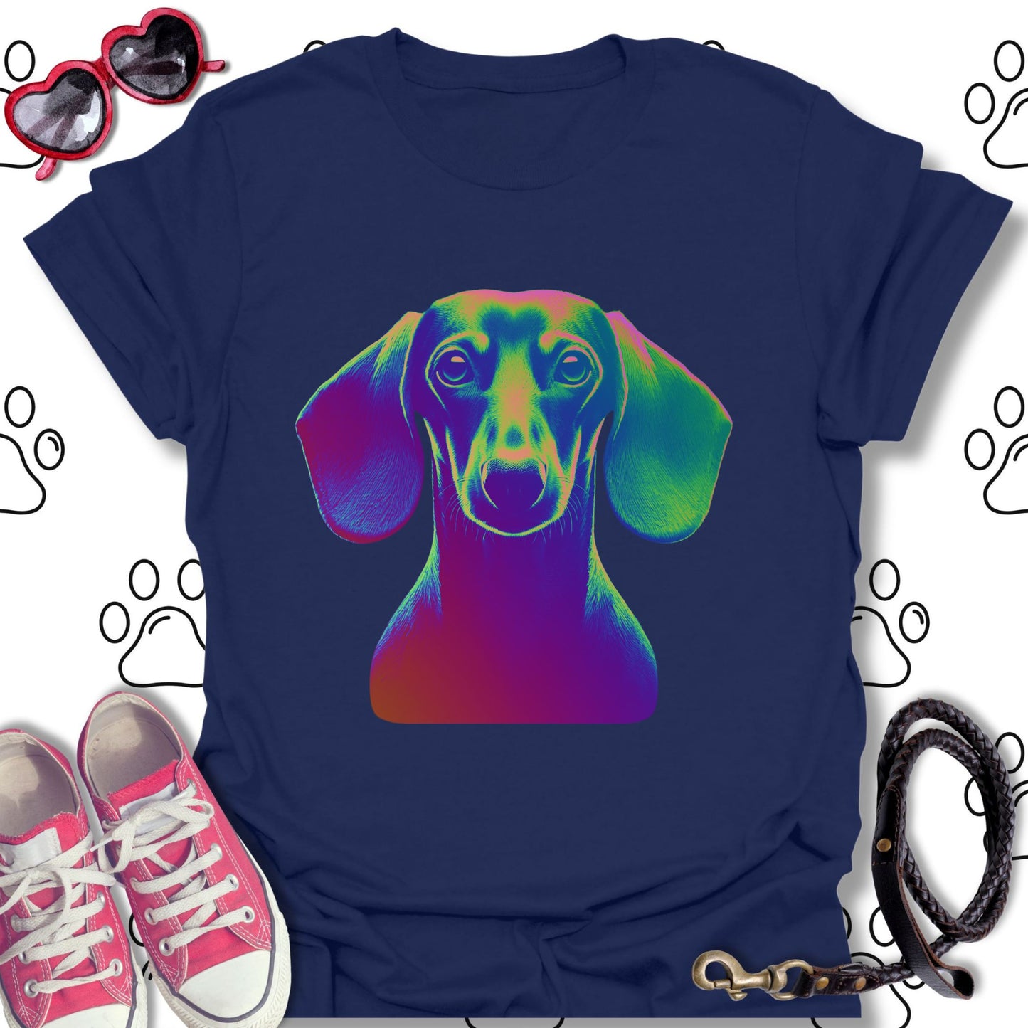 Psychedelic Dachshund