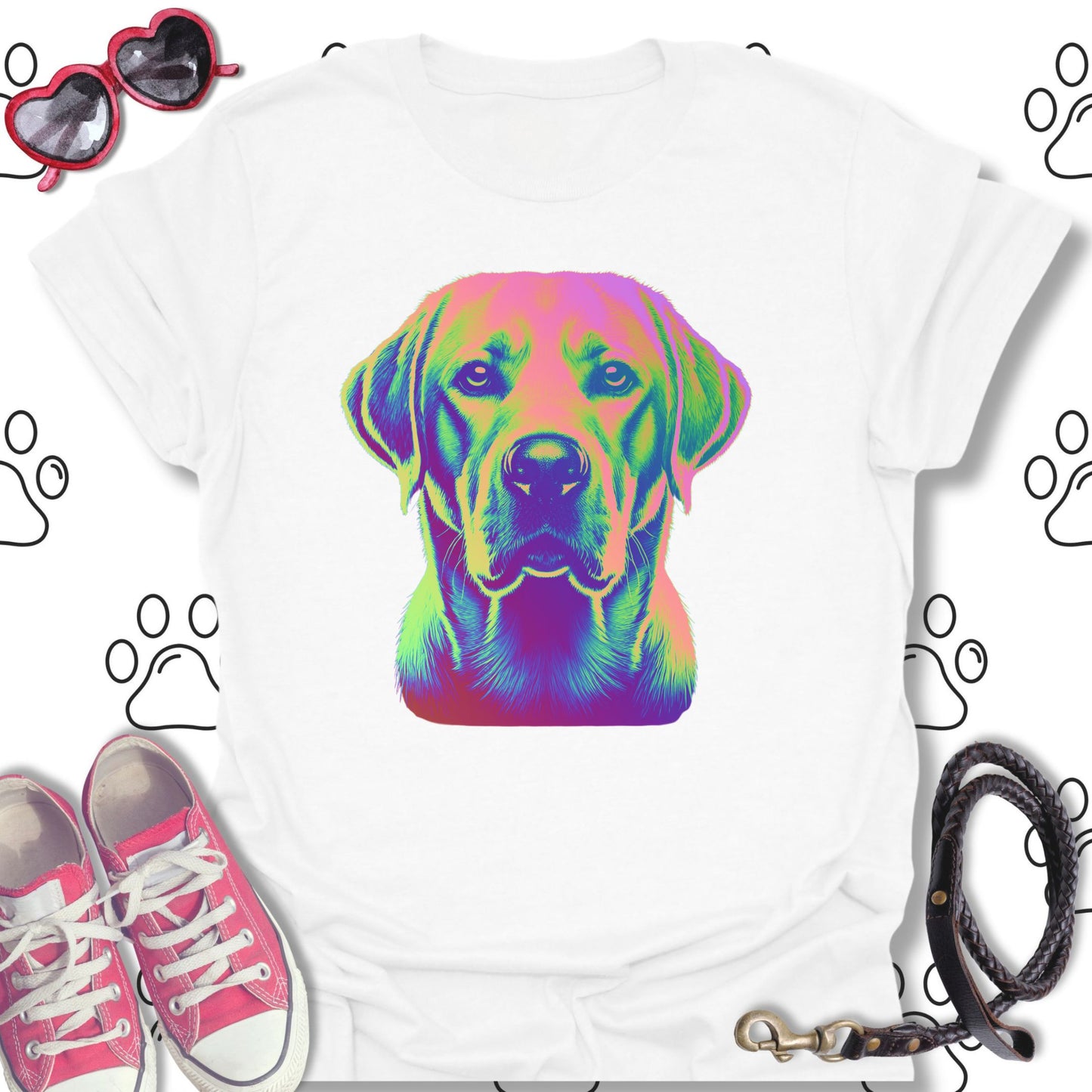 Psychedelic Labrador