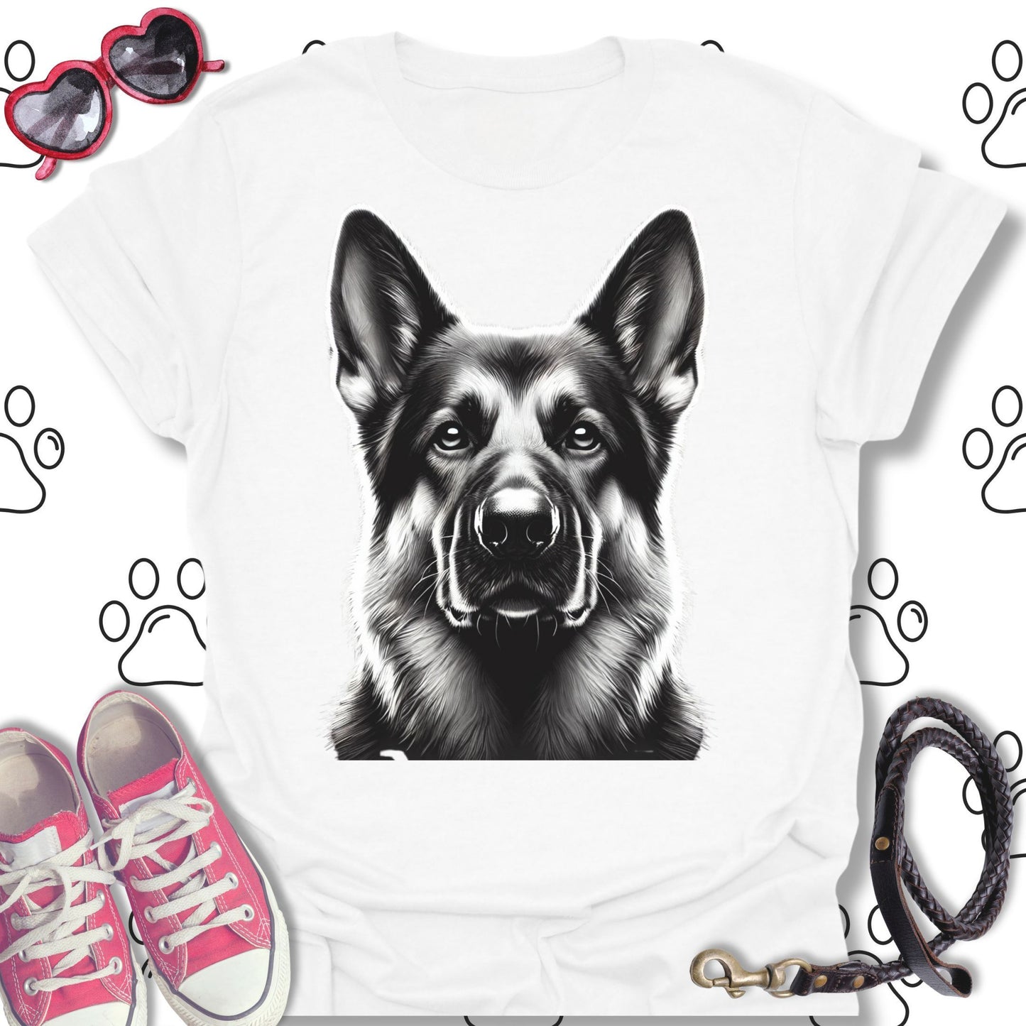 German Shepherd Portrait