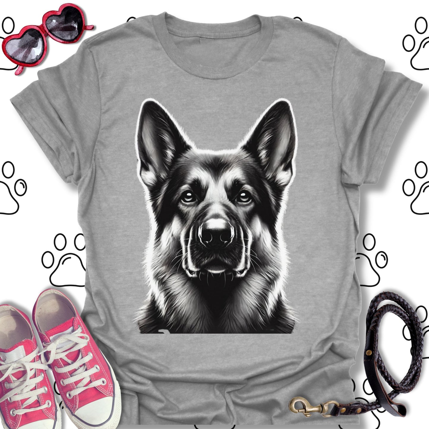 German Shepherd Portrait