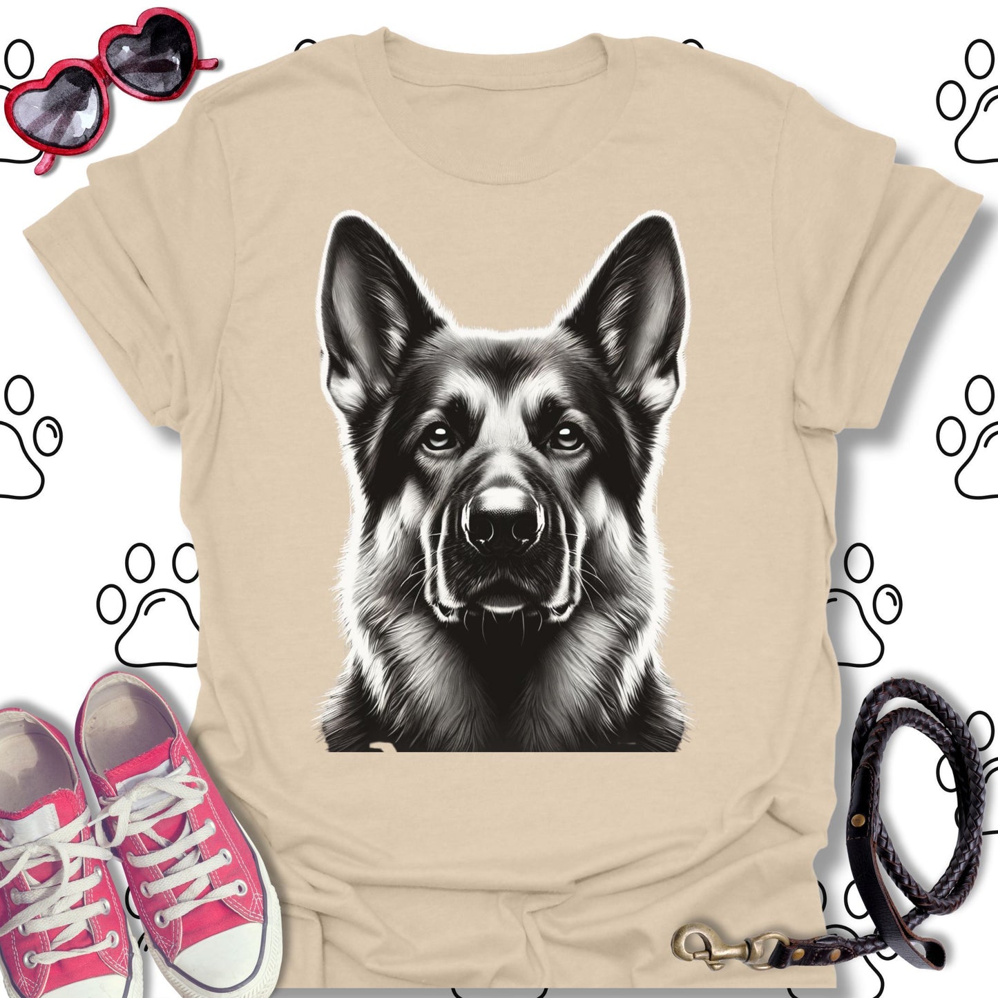 German Shepherd Portrait