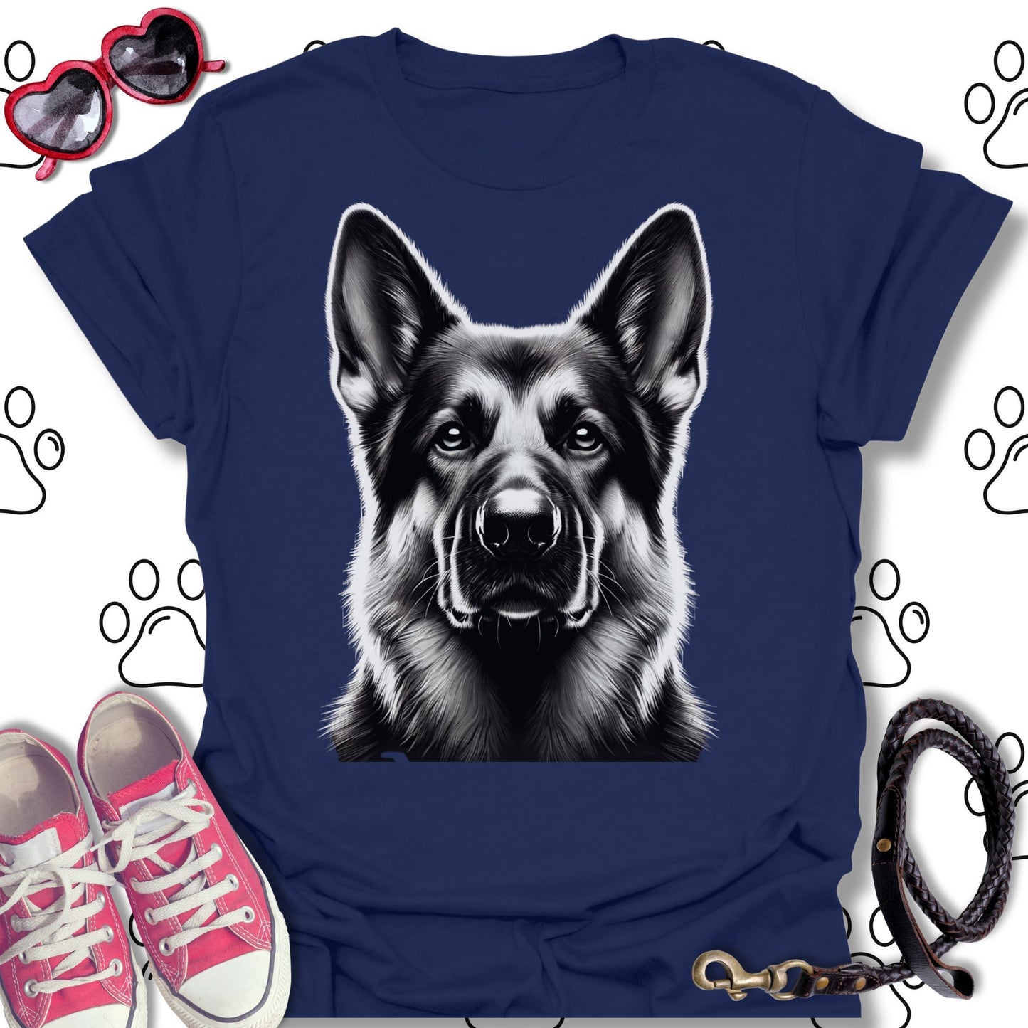 German Shepherd Portrait