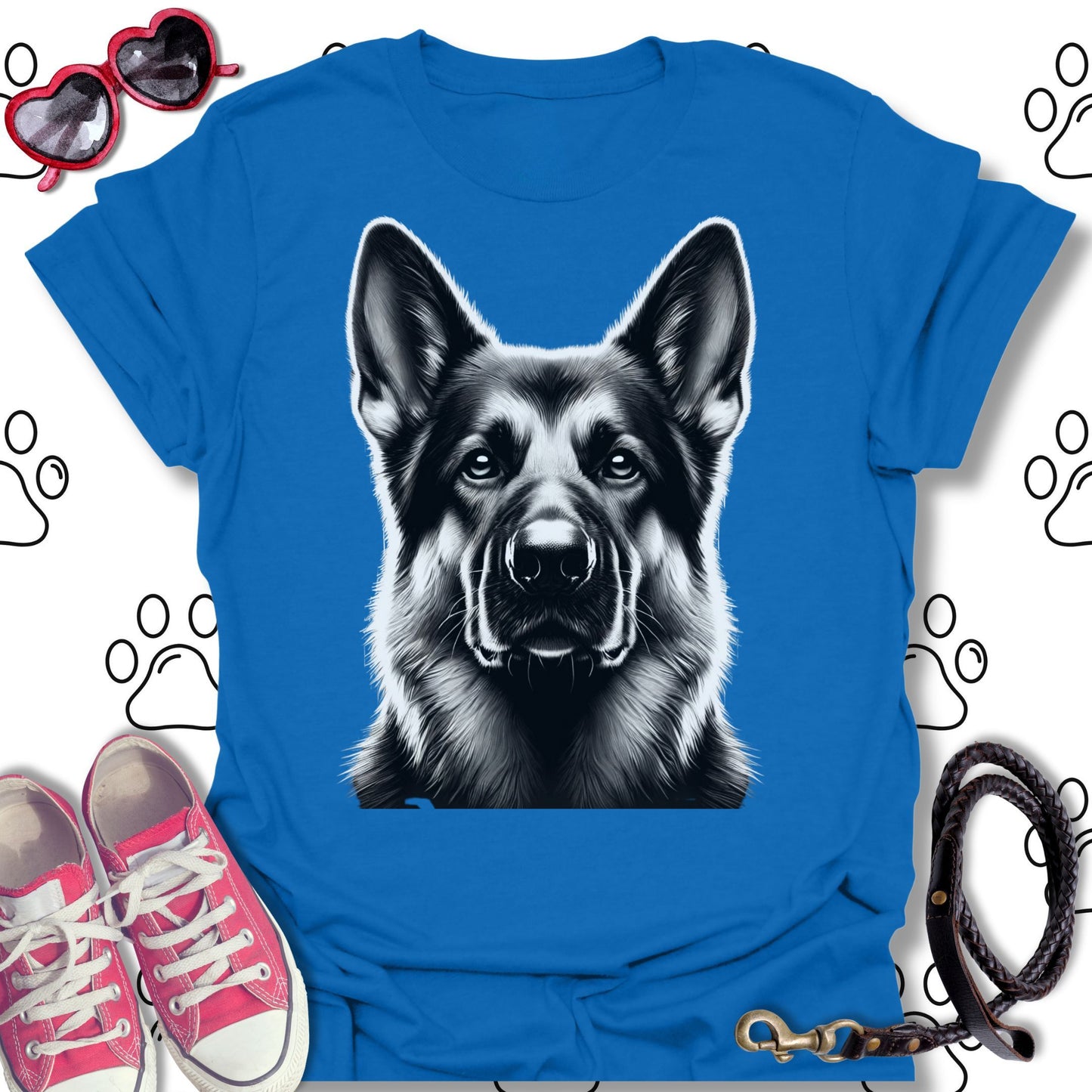 German Shepherd Portrait