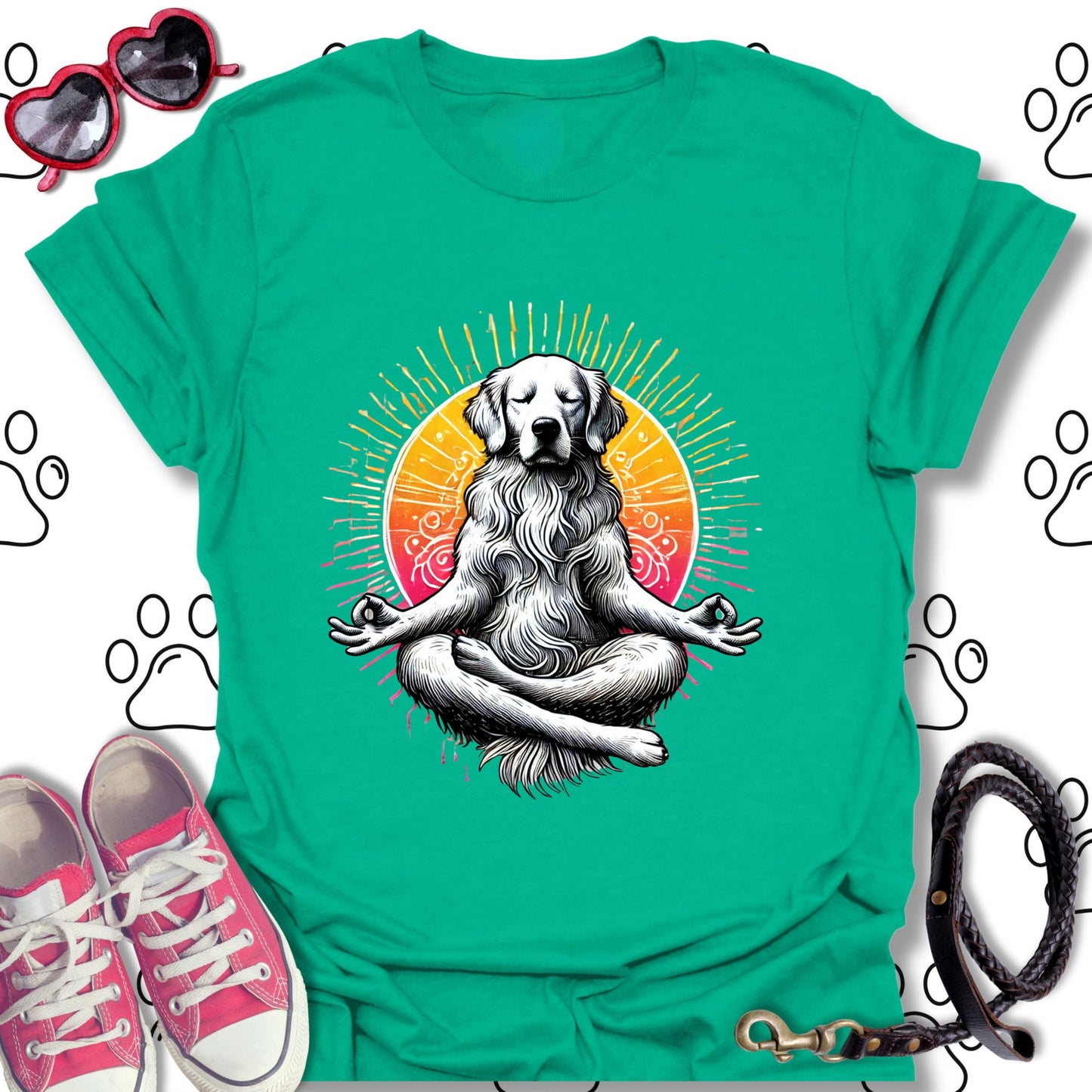 Golden Meditation Sun Shirt