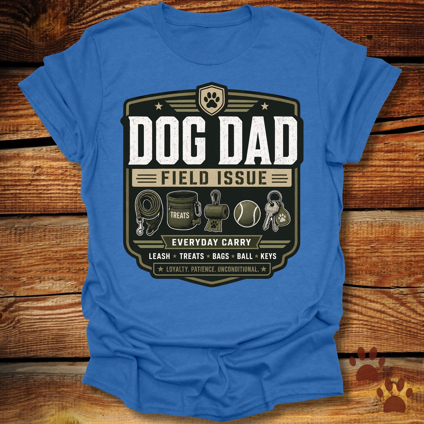 Dog Dad Field Issue T-Shirt