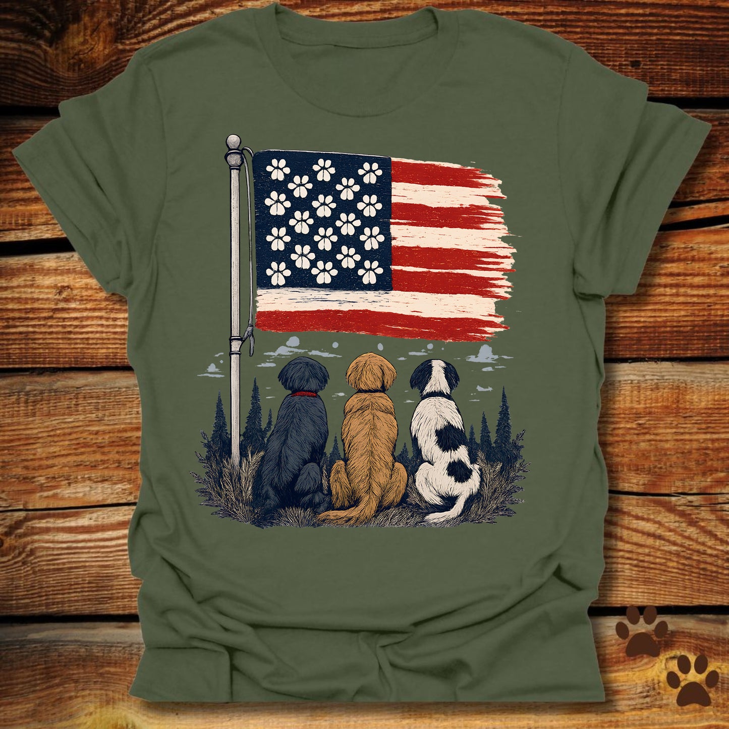 Pawtriot Pride T-Shirt