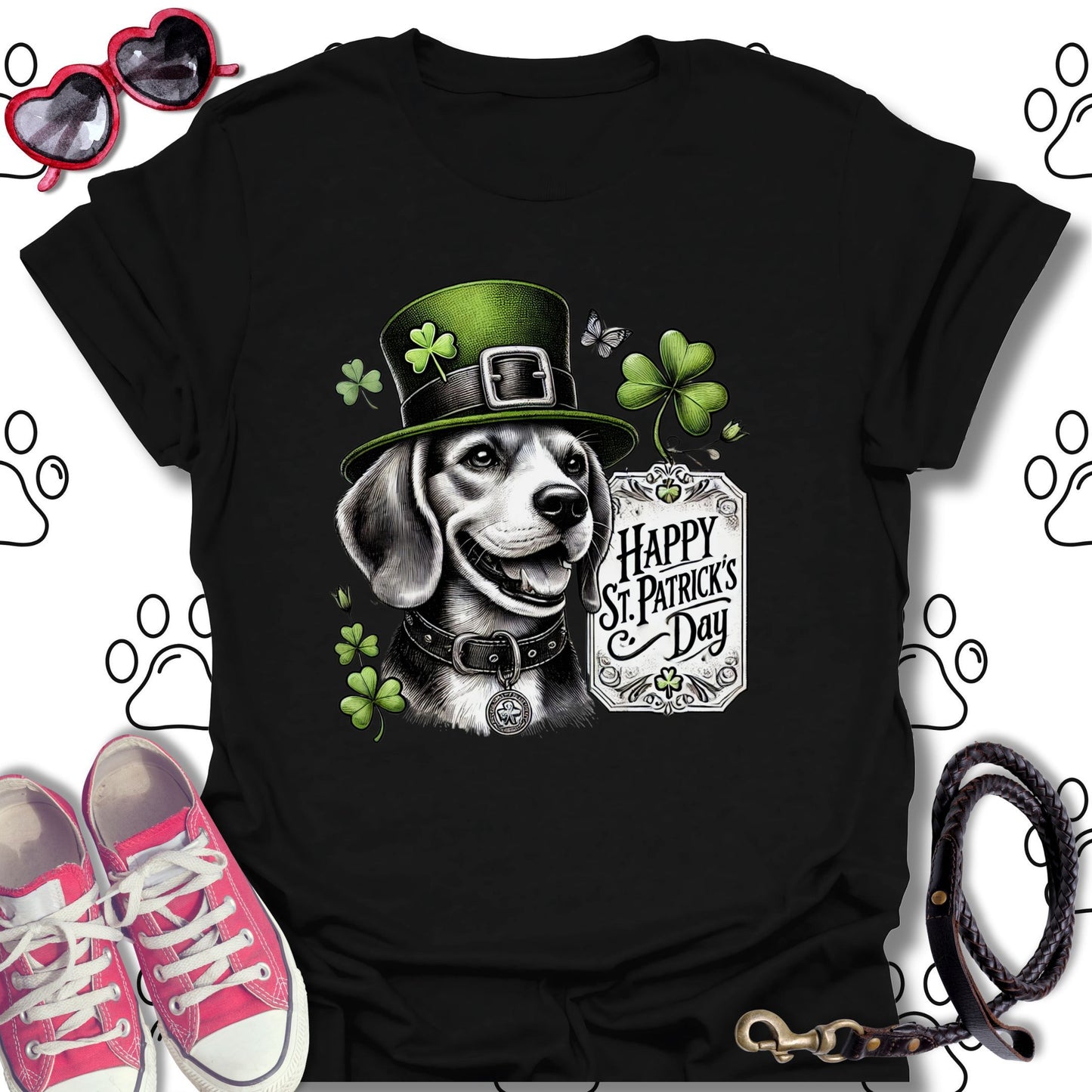 Beagle St. Patrick's Day T-Shirt