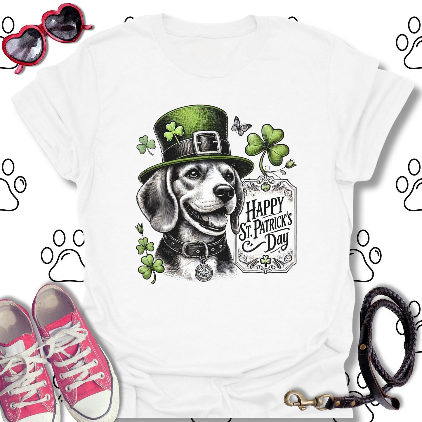 Beagle St. Patrick's Day T-Shirt