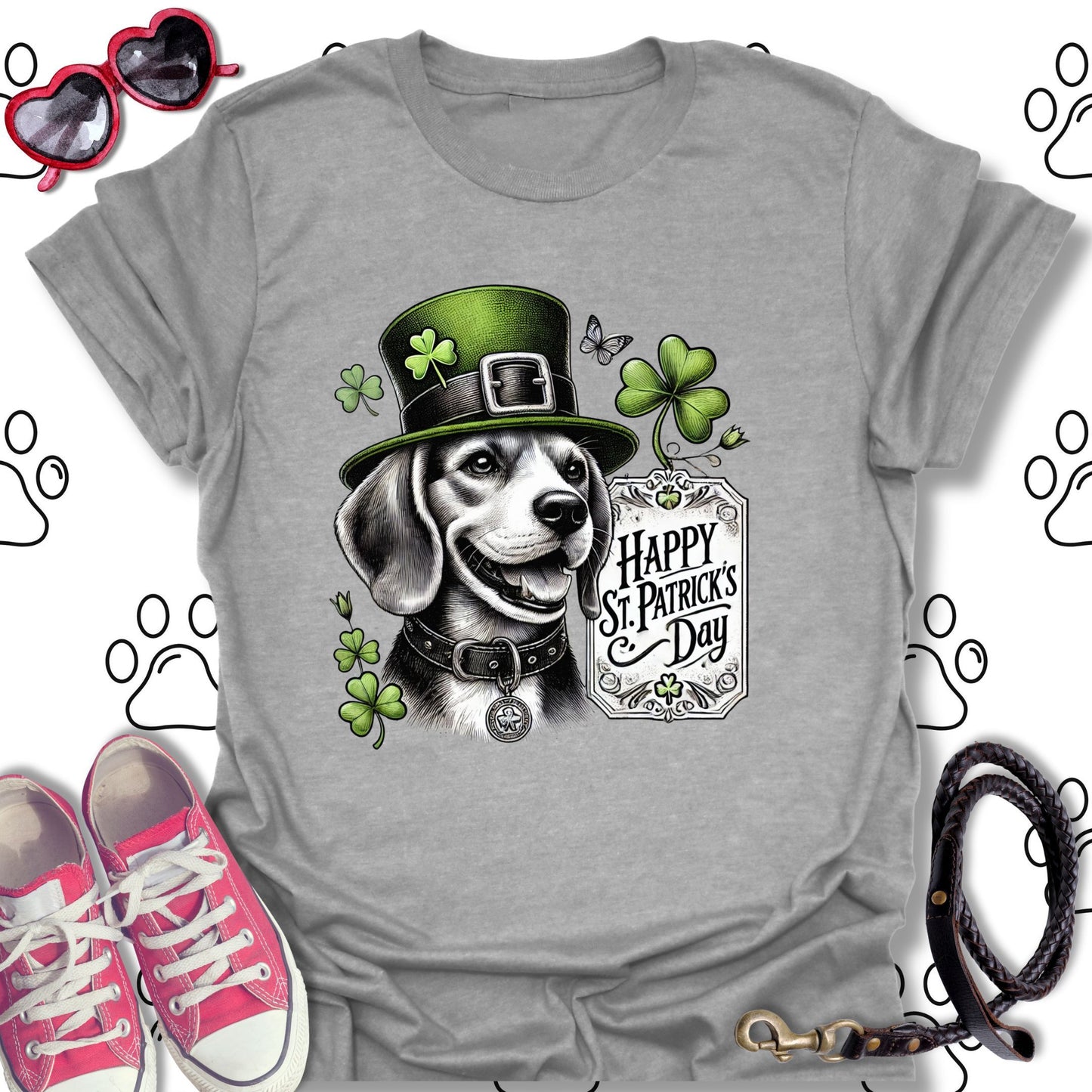 Beagle St. Patrick's Day T-Shirt
