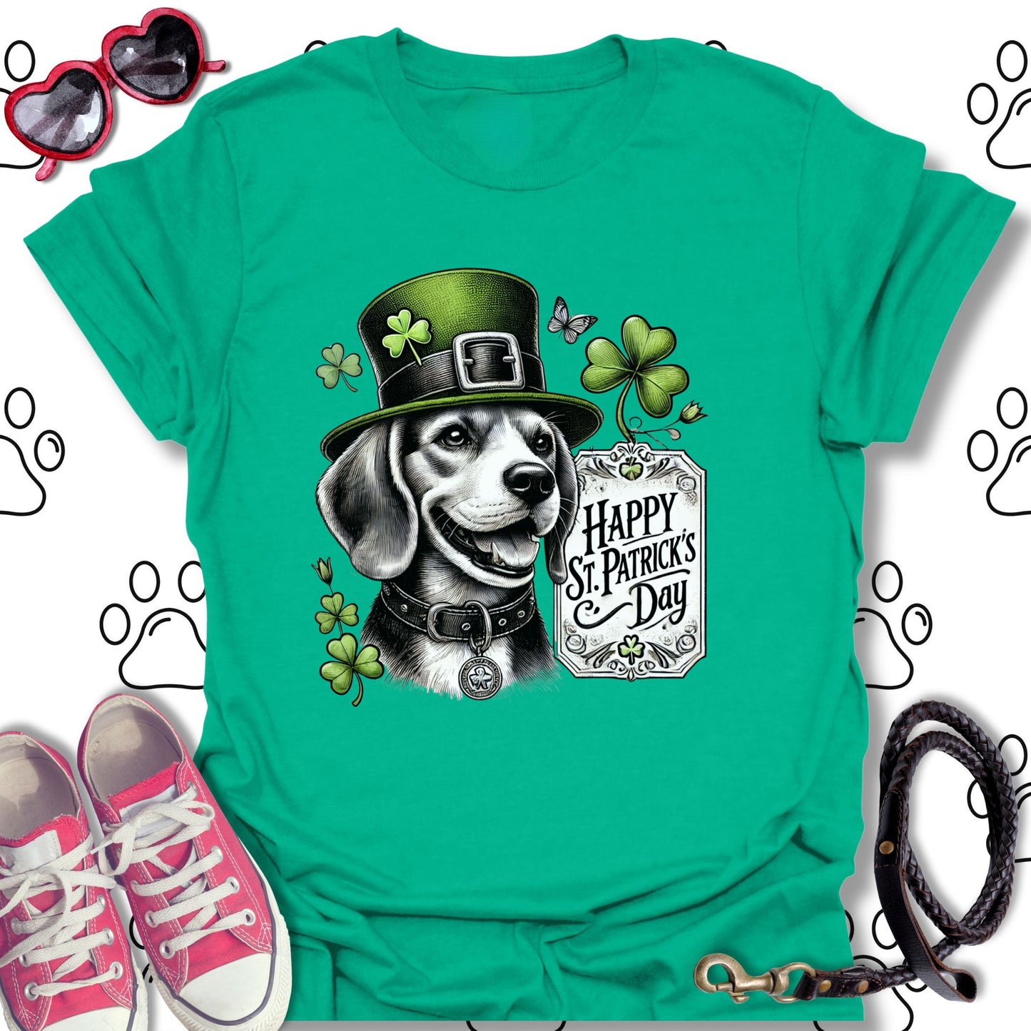 Beagle St. Patrick's Day T-Shirt