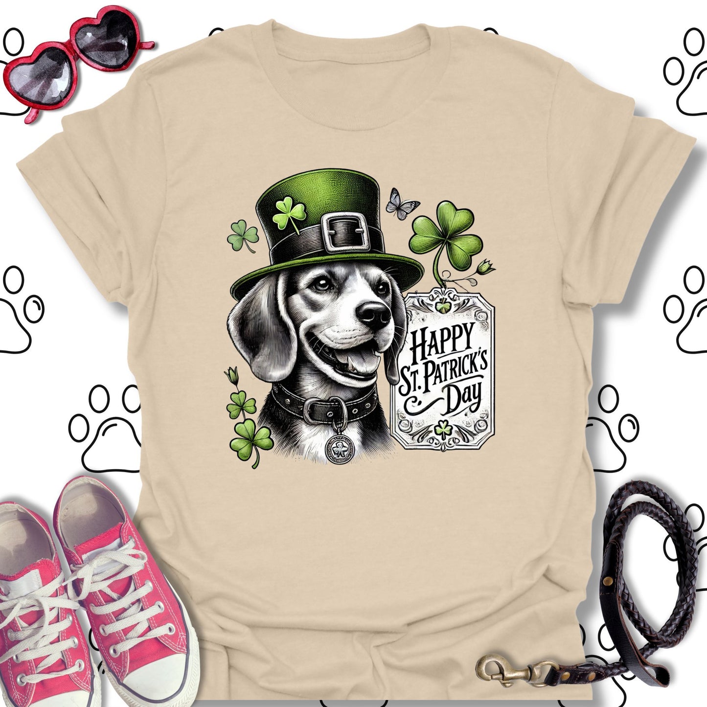 Beagle St. Patrick's Day T-Shirt