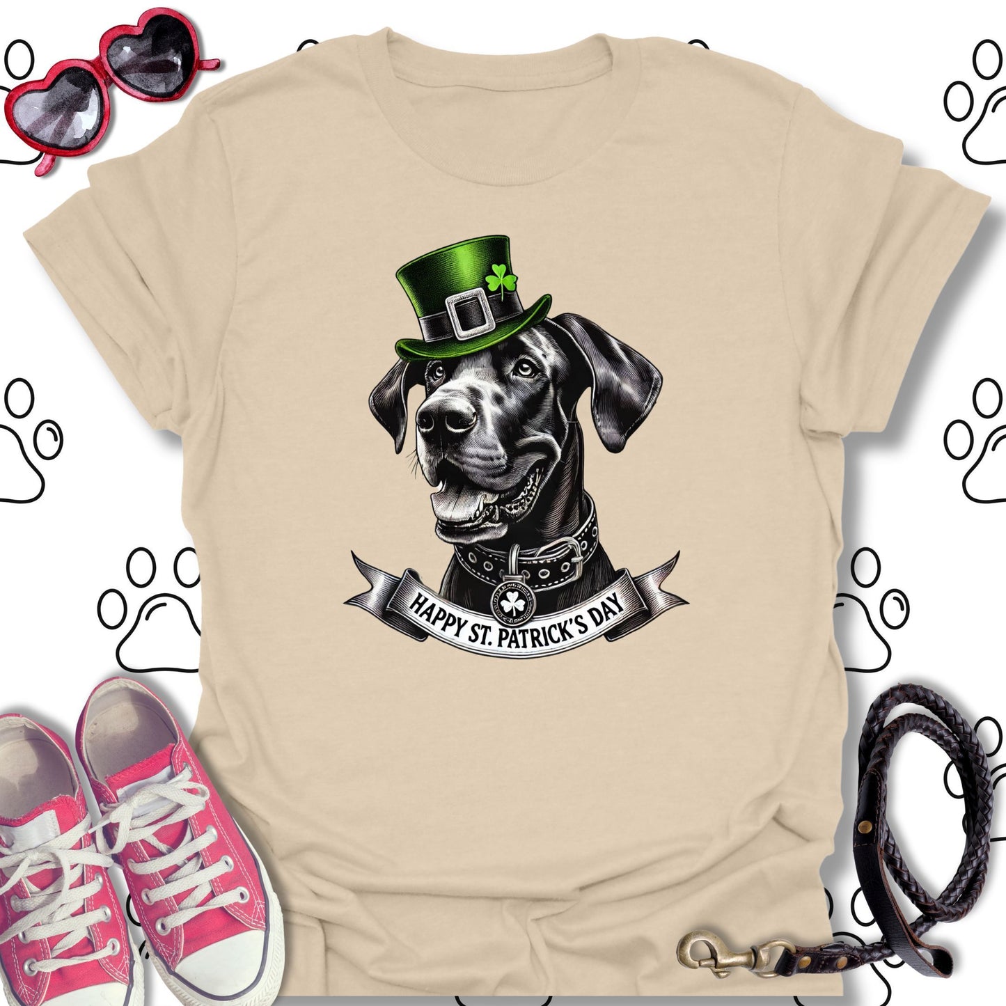 Great Dane St. Patrick’s Day T-Shirt