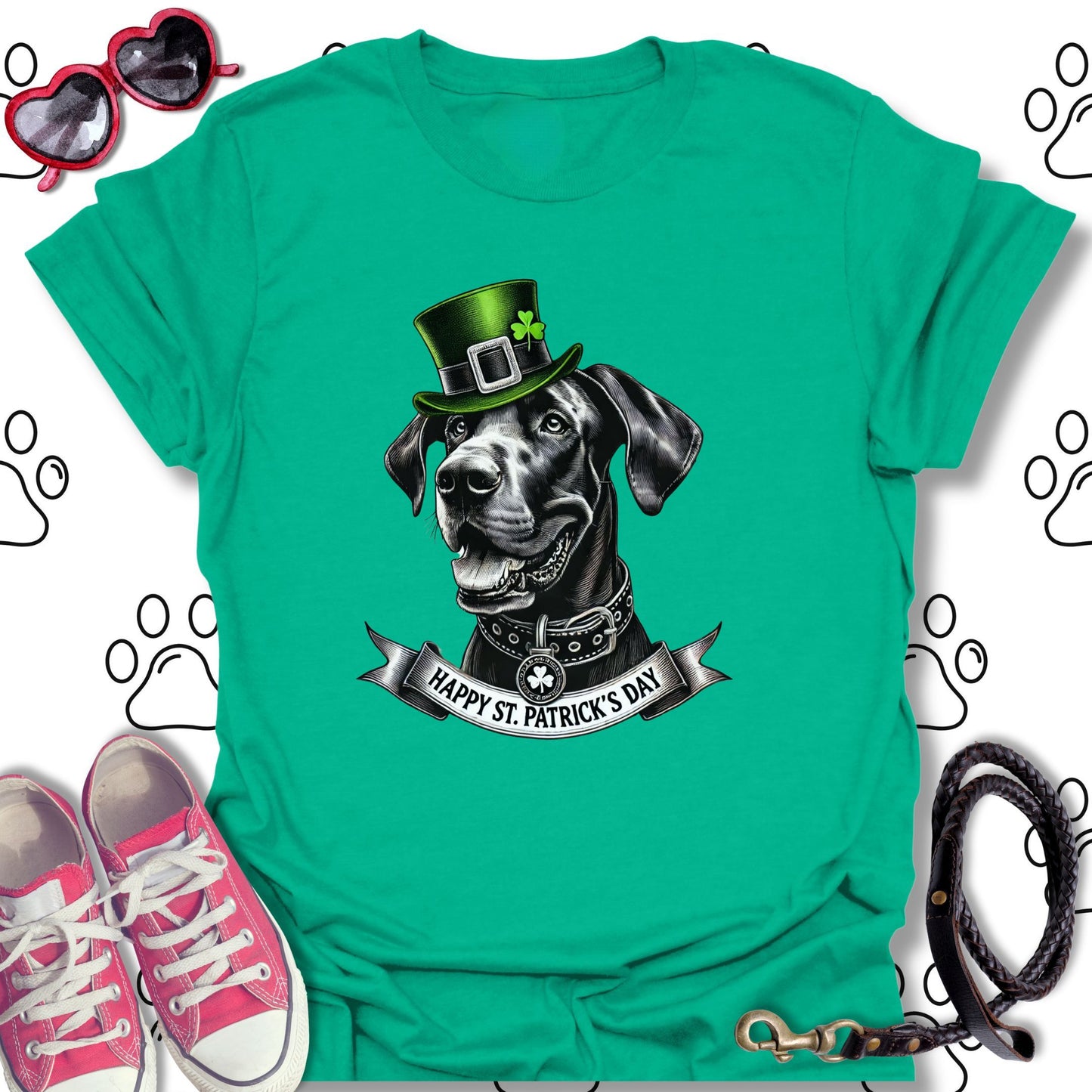 Great Dane St. Patrick’s Day T-Shirt