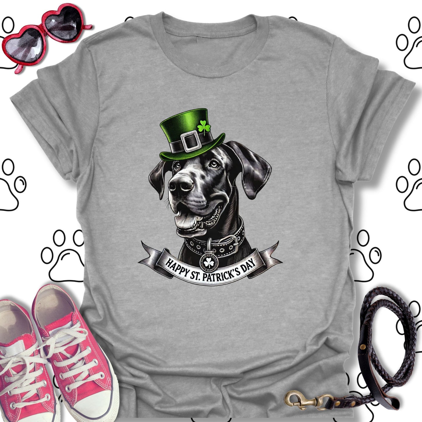 Great Dane St. Patrick’s Day T-Shirt
