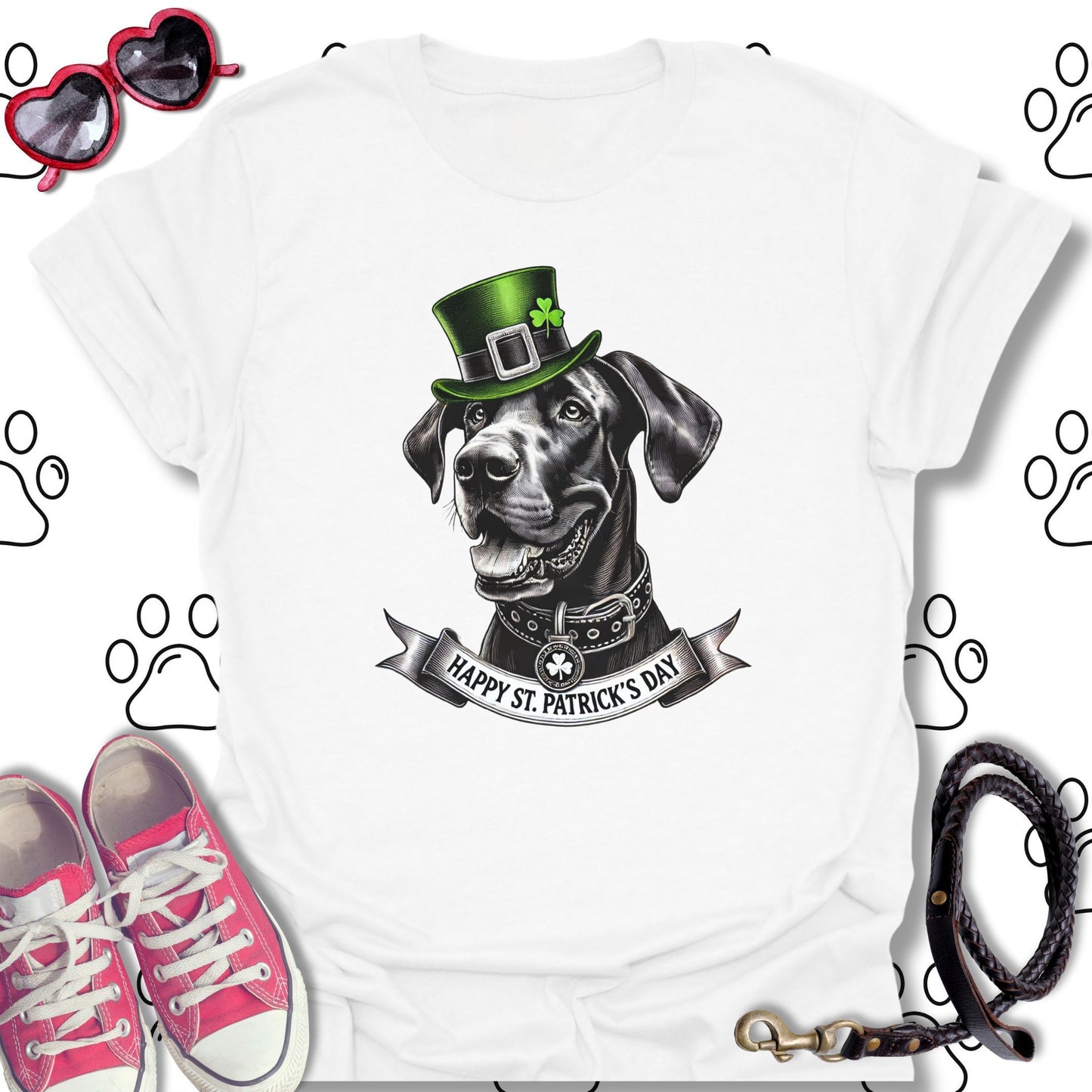 Great Dane St. Patrick’s Day T-Shirt