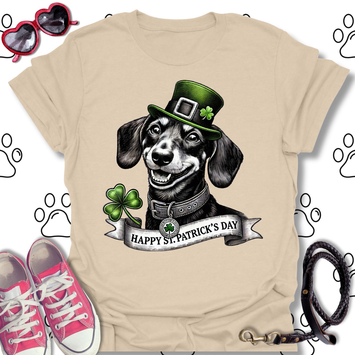 Dachshund St. Patrick’s Day T-Shirt