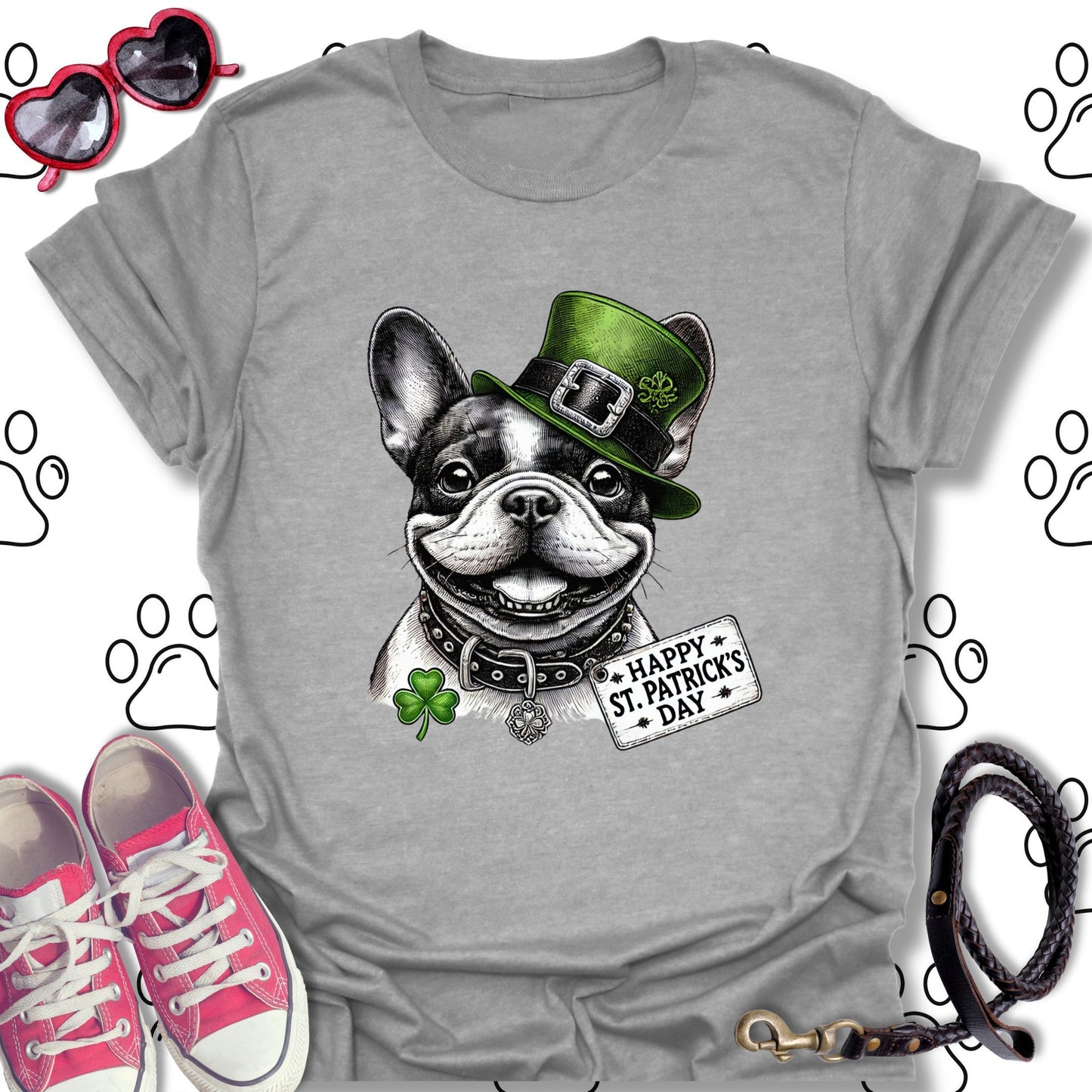 French Bulldog St. Patrick’s Day T-Shirt