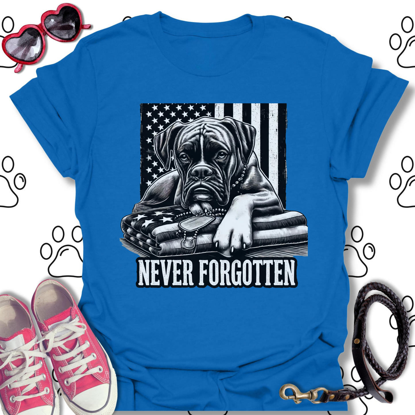 Never Forgotten – Military Dog Memorial