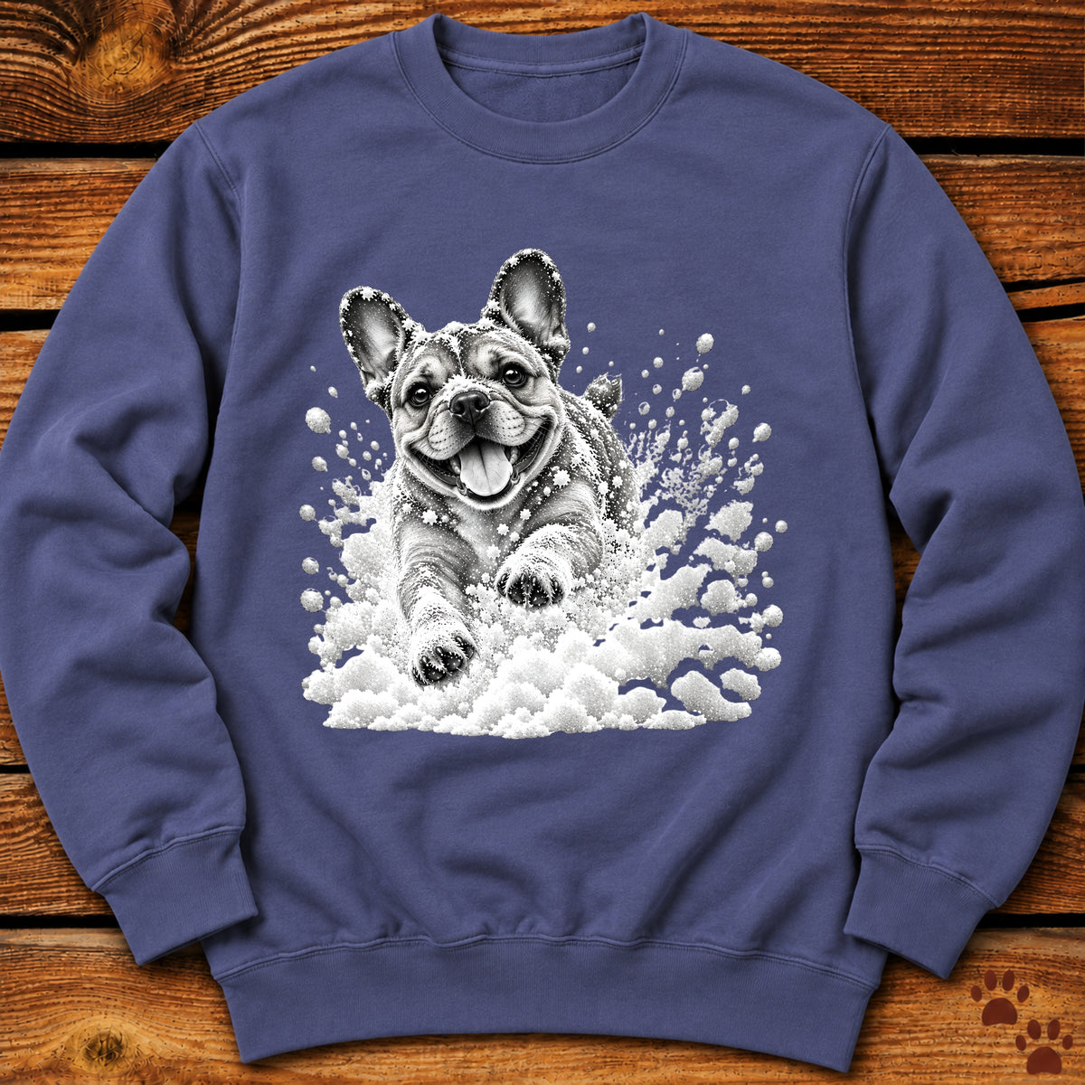French Bulldog (Frenchie) Snow Day Sweatshirt