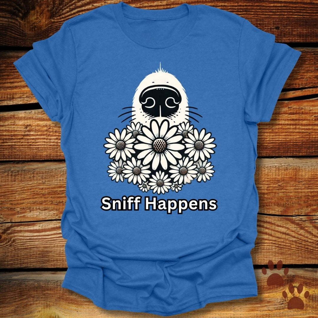 Sniff Happens Daisy Dog Nose Shirt