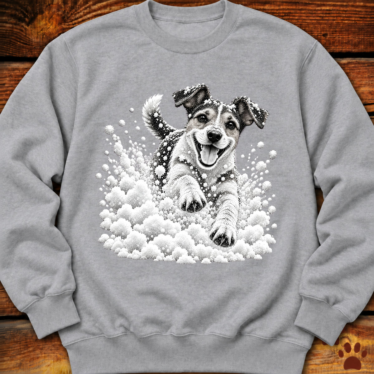 Jack Russell Terrier Snow Day Sweatshirt