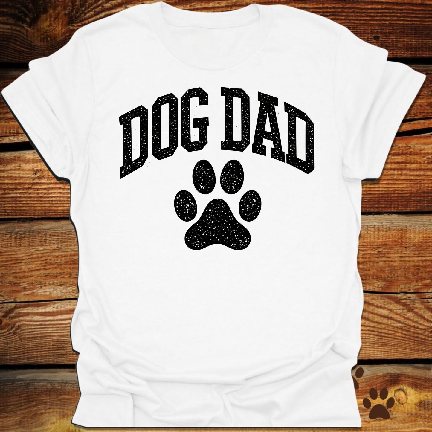 Dog Dad Paw T-Shirt