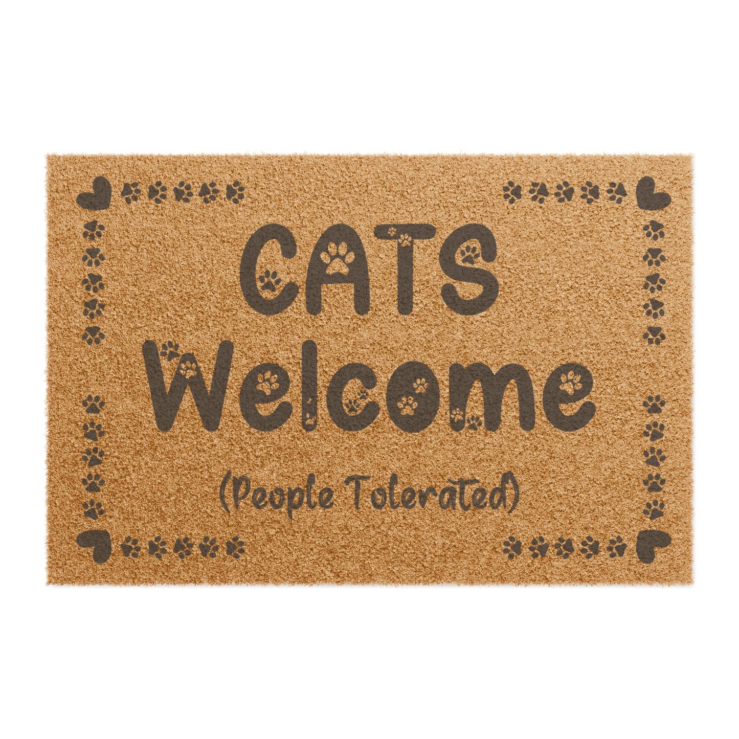 Cats Welcome Door Mat