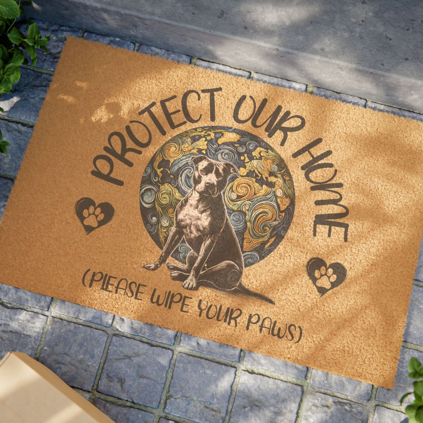 Pitbull Earth Protector Door Mat