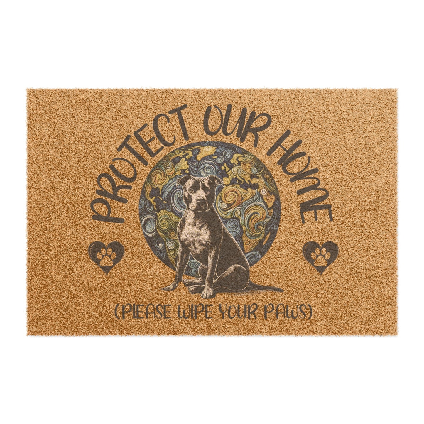 Pitbull Earth Protector Door Mat