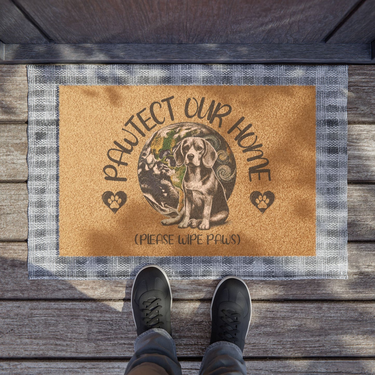 Beagle Earth Protection Door Mat