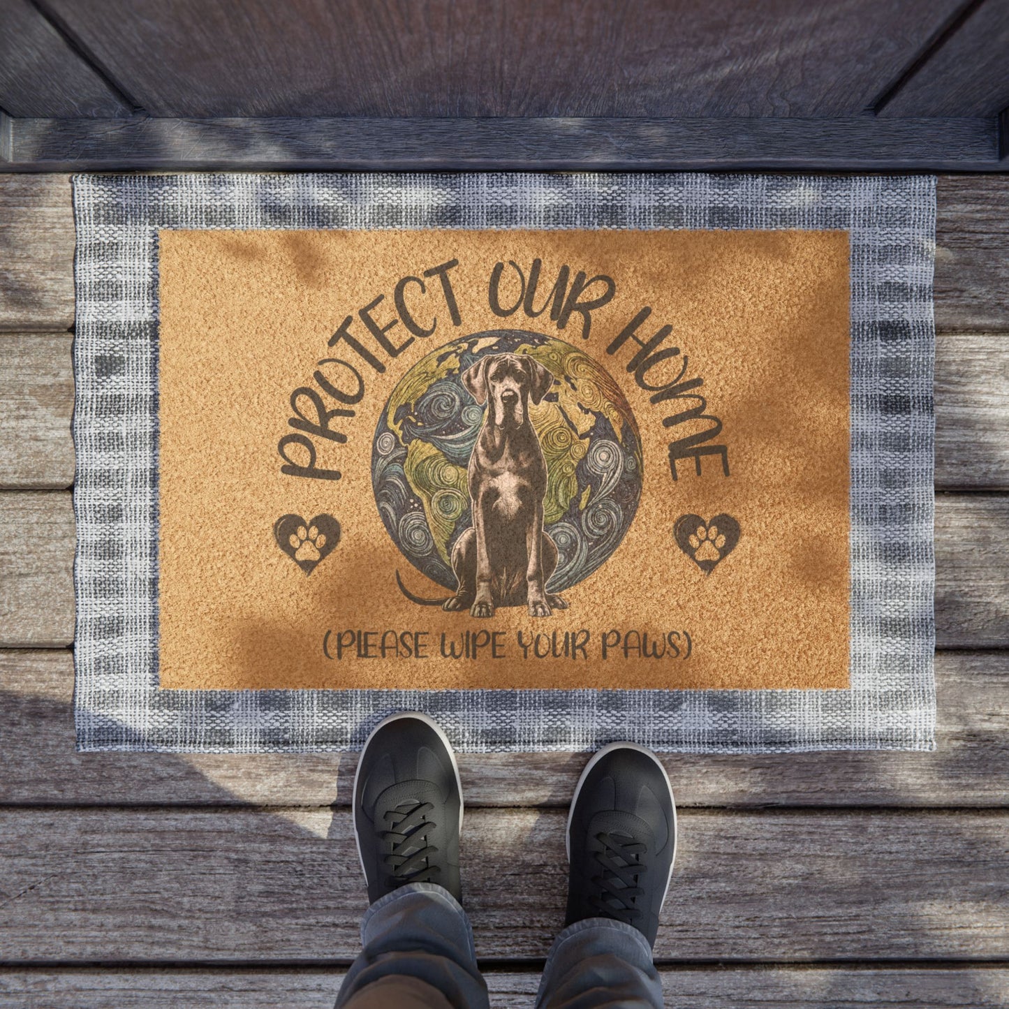 Great Dane Earth Protector Door Mat