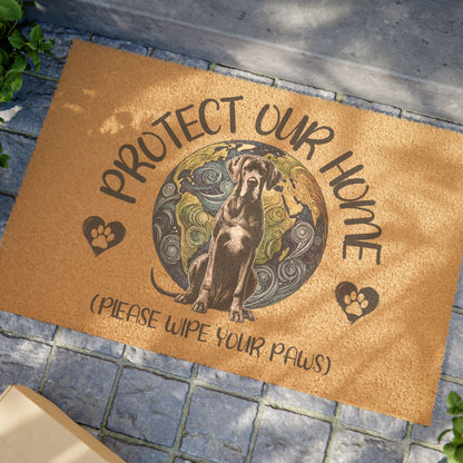 Great Dane Earth Protector Door Mat