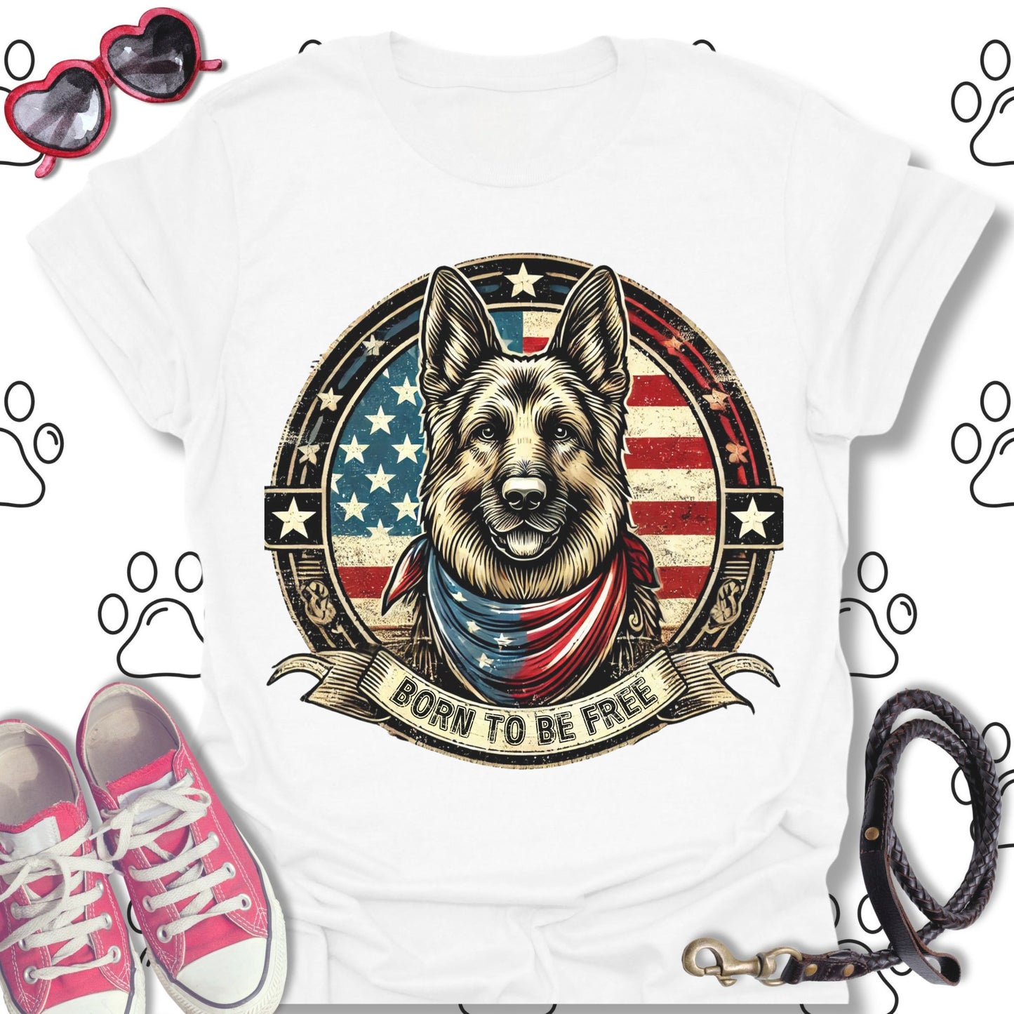 Born to Be Free German Shepherd