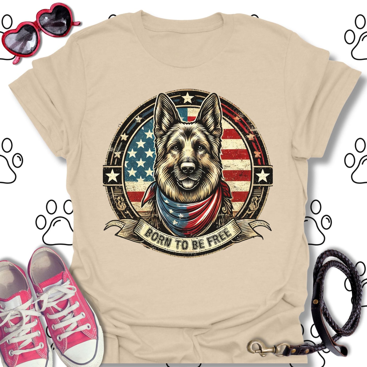 Born to Be Free German Shepherd