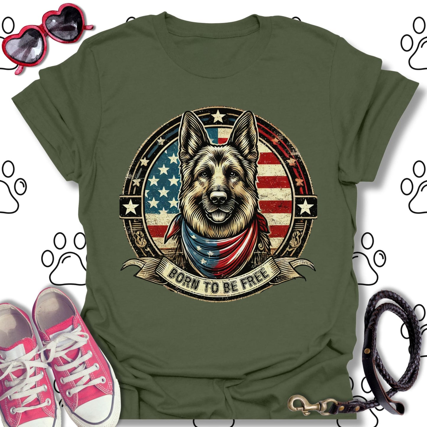Born to Be Free German Shepherd