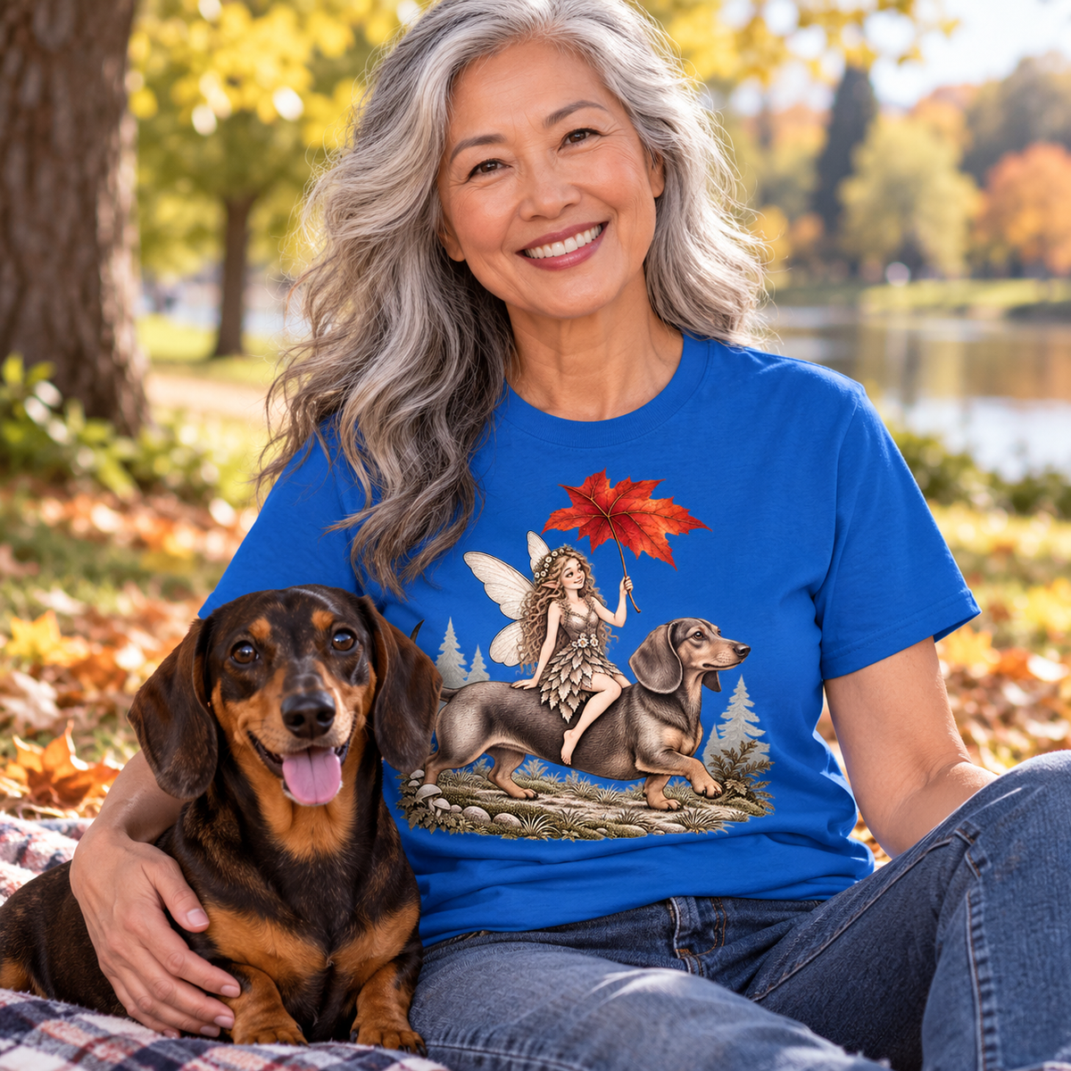 Dachshund Whimsical Fairy T-Shirt