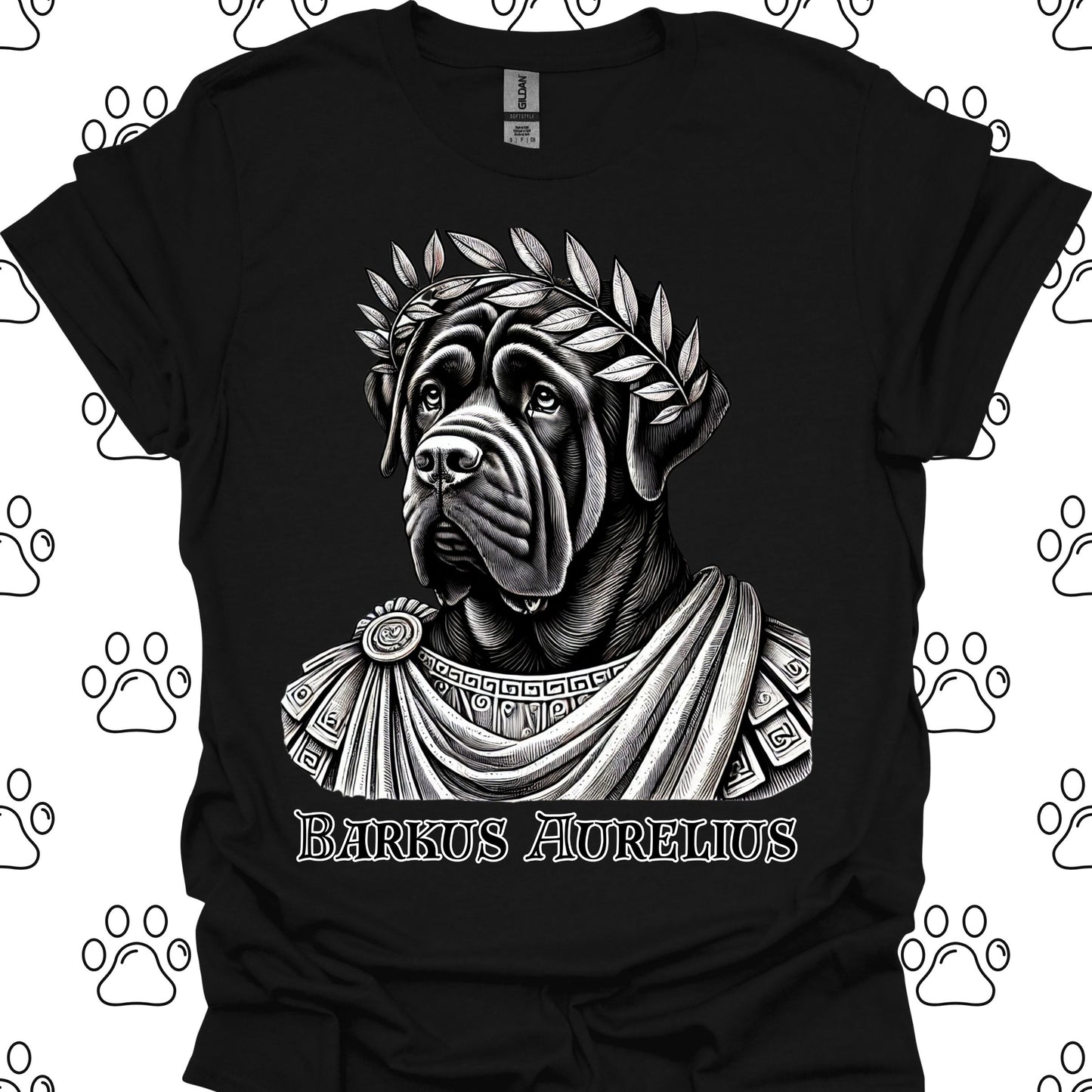 Barkus Aurelius – Stoic Philosopher T-Shirt