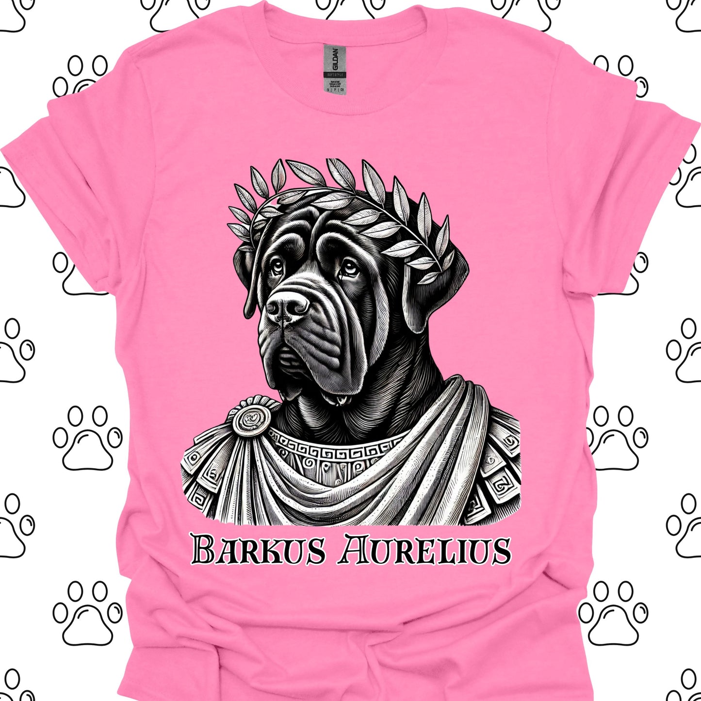 Barkus Aurelius – Stoic Philosopher T-Shirt