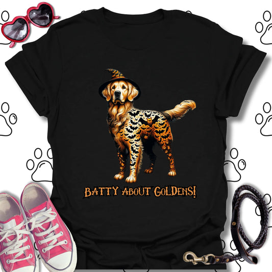 Batty About Goldens Halloween