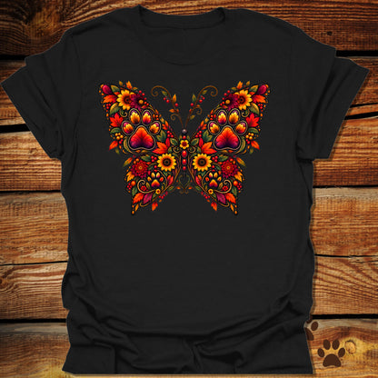 Autumn Paw Butterfly T-Shirt
