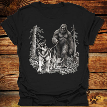 Bigfoot German Shepherd Trailblazers T-Shirt