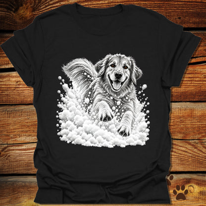 Golden Retriever Snow Day T-Shirt