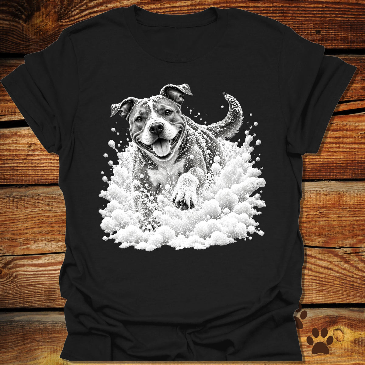 Pitbull Snow Day T-Shirt